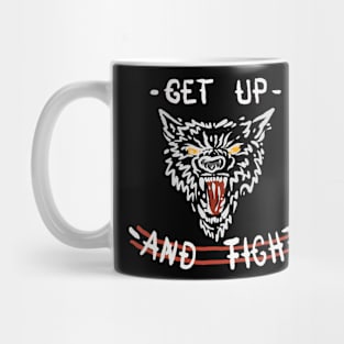 Wolf traditional design Mug